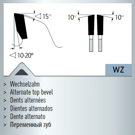 Hartmetall-bestücktes Kreissägeblatt Handkreissägen 185x2,8/1,8x20mm 56 WZ