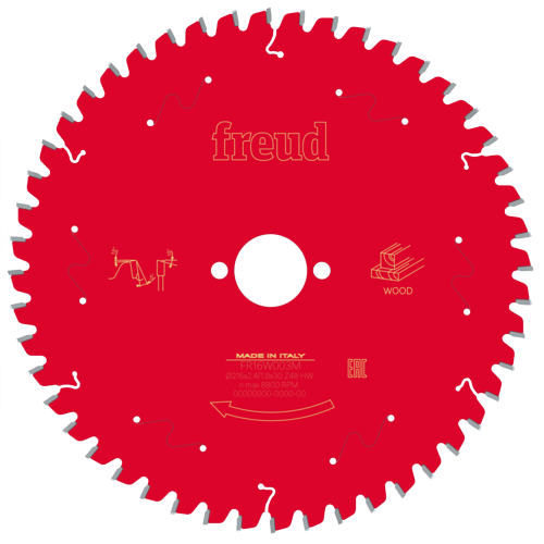 Freud HM-Kreissägeblatt · Ø 210 x 25.4 mm · Z24 · Wechselzahn