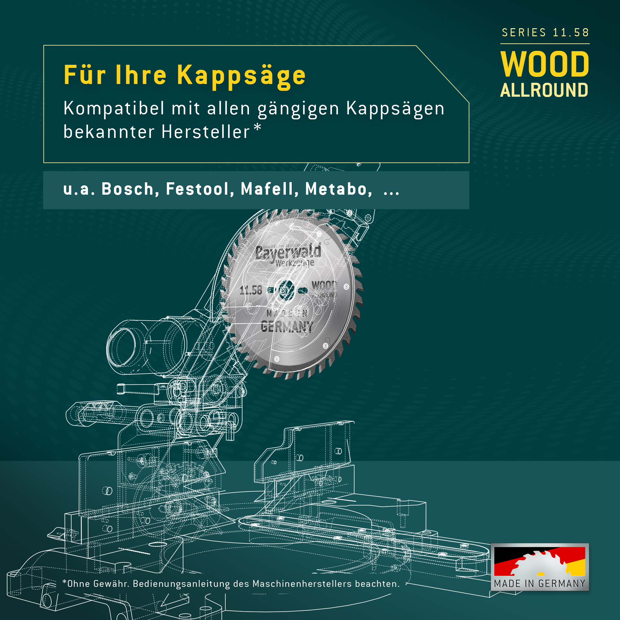 HM Kreissägeblatt - 420 x 4.2/2.8 x 40 Z54 WZ neg.