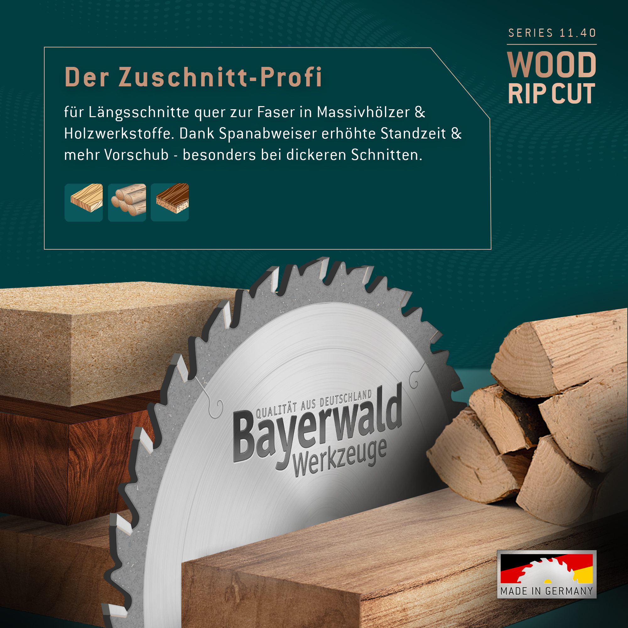 HM Kreissägeblatt - 400 x 3.5/2.5 x 30 Z18 FZ