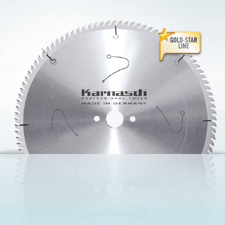 Hartmetall-bestücktes Kreissägeblatt Formatieren - Fertigschnitt 220x3,2/2,2x30mm 64 TFP - NL: 2-7-
