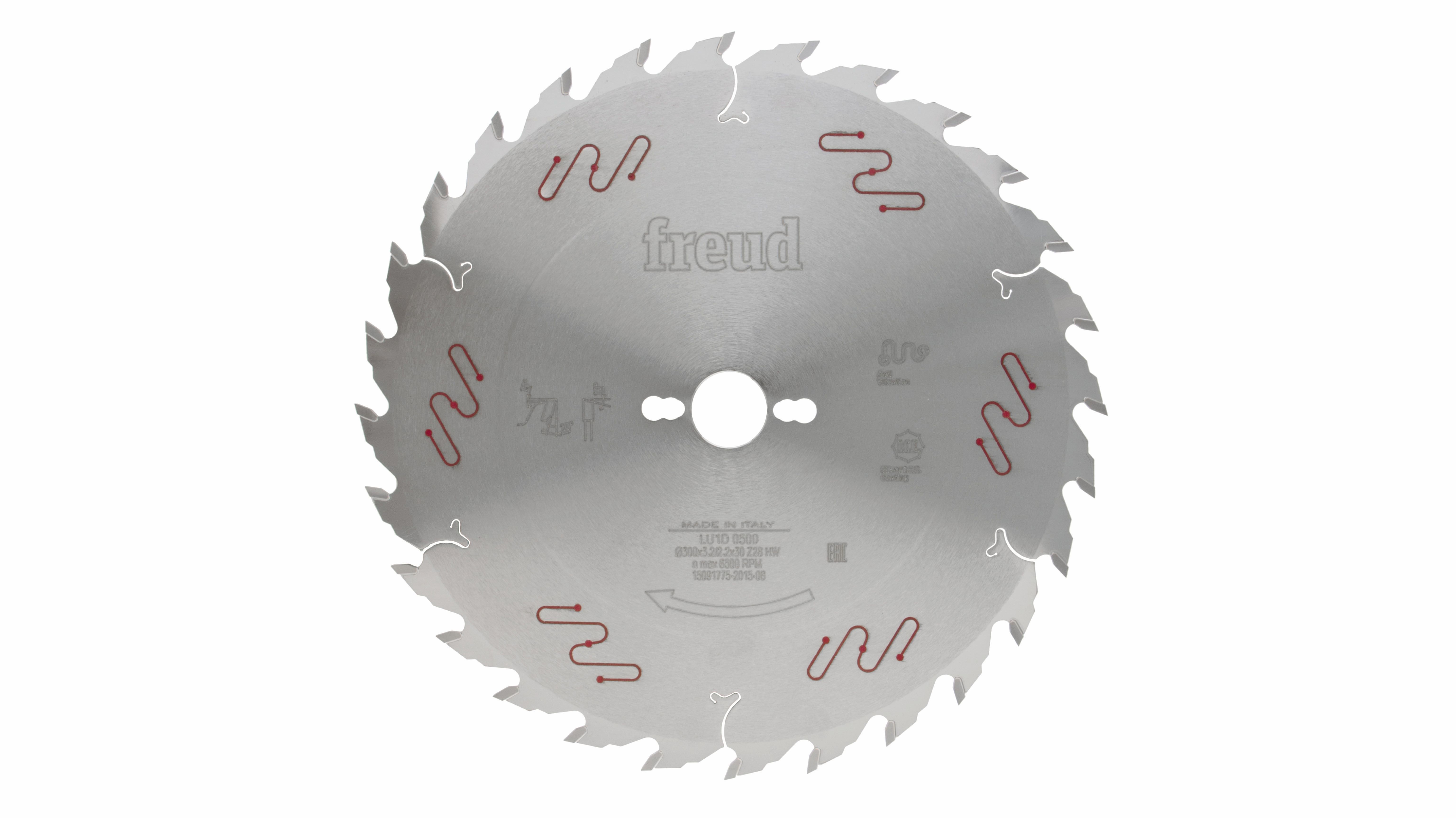Freud HM-Kreissägeblatt · Ø 250 x 30 mm · Z24 · Wechselzahn