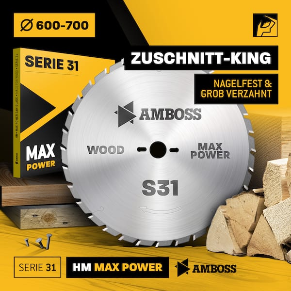 HM Kreissägeblatt - 700 x 4/3.0 x 30 Z46 TZ