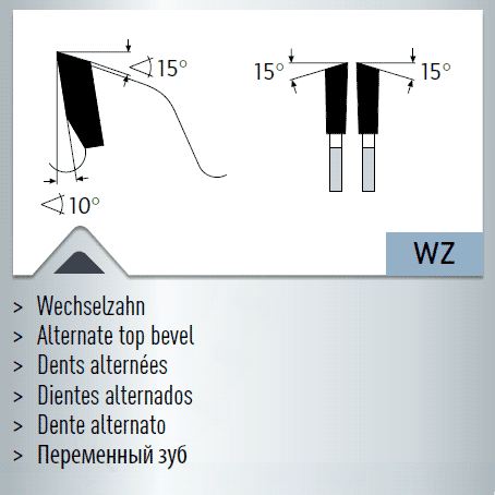 Hartmetall-bestücktes Kreissägeblatt, Formatieren - Massivholz 230x3,2/2,2x30mm 48 WZ - NL: UNI