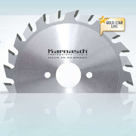 Hartmetall-bestücktes Kreissägeblatt Formatieren - Fertigschnitt 400x3,5/2,5x30mm 120 TFP - NL: UNI