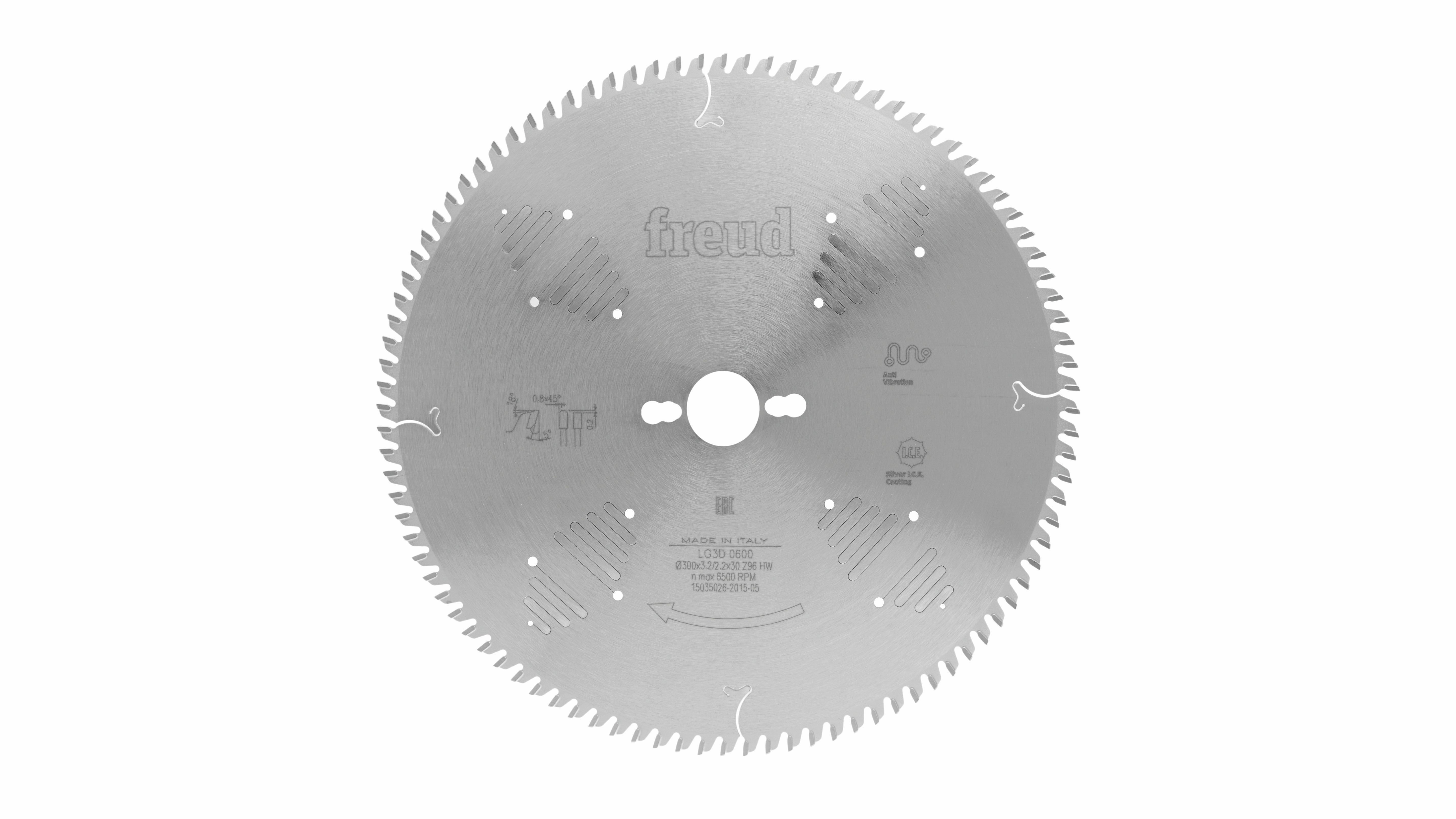 Freud HM-Kreissägeblatt · Ø 350 x 30 mm · Z108 · Trapez-Flachzahn