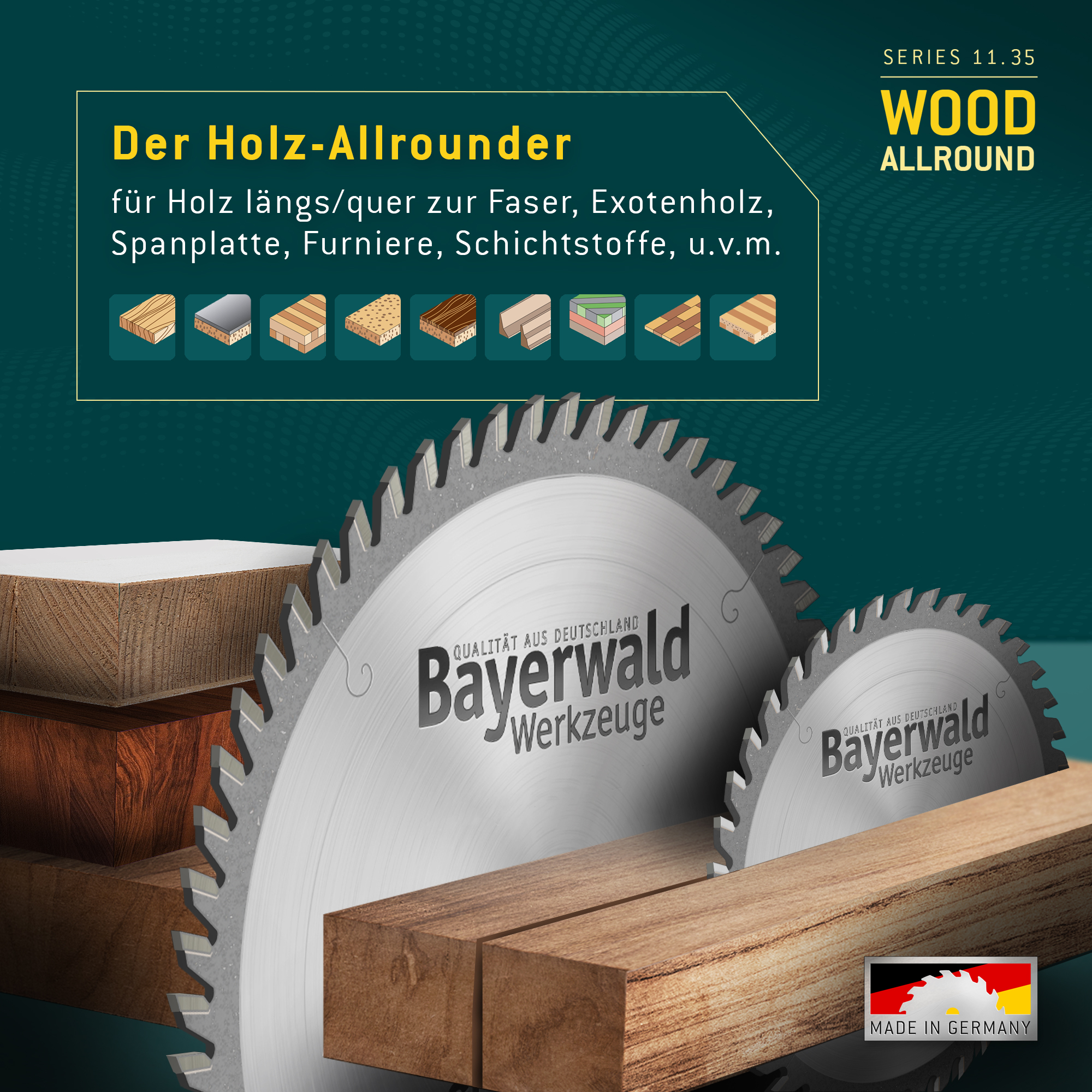 HM Kreissägeblatt - 100 x 3.97 x 22 Z6