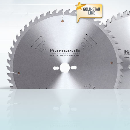 Hartmetall-bestücktes Kreissägeblatt, Formatieren - Massivholz 230x3,2/2,2x30mm 48 WZ - NL: UNI