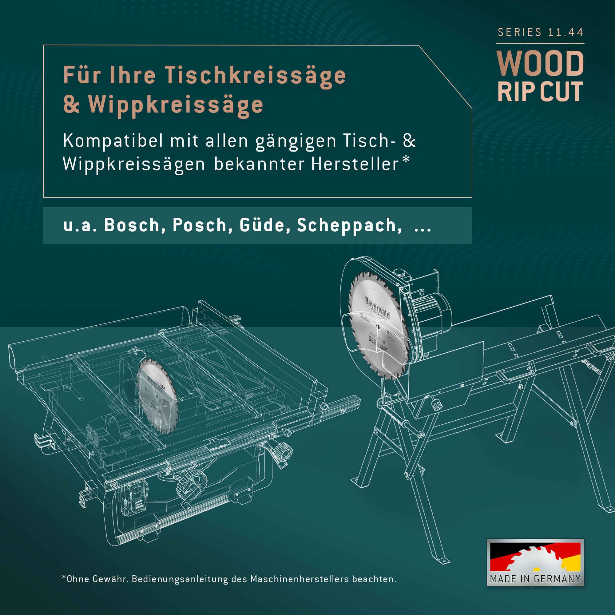 HM Kreissägeblatt - 400 x 3.5/2.5 x 30 Z28 WZ