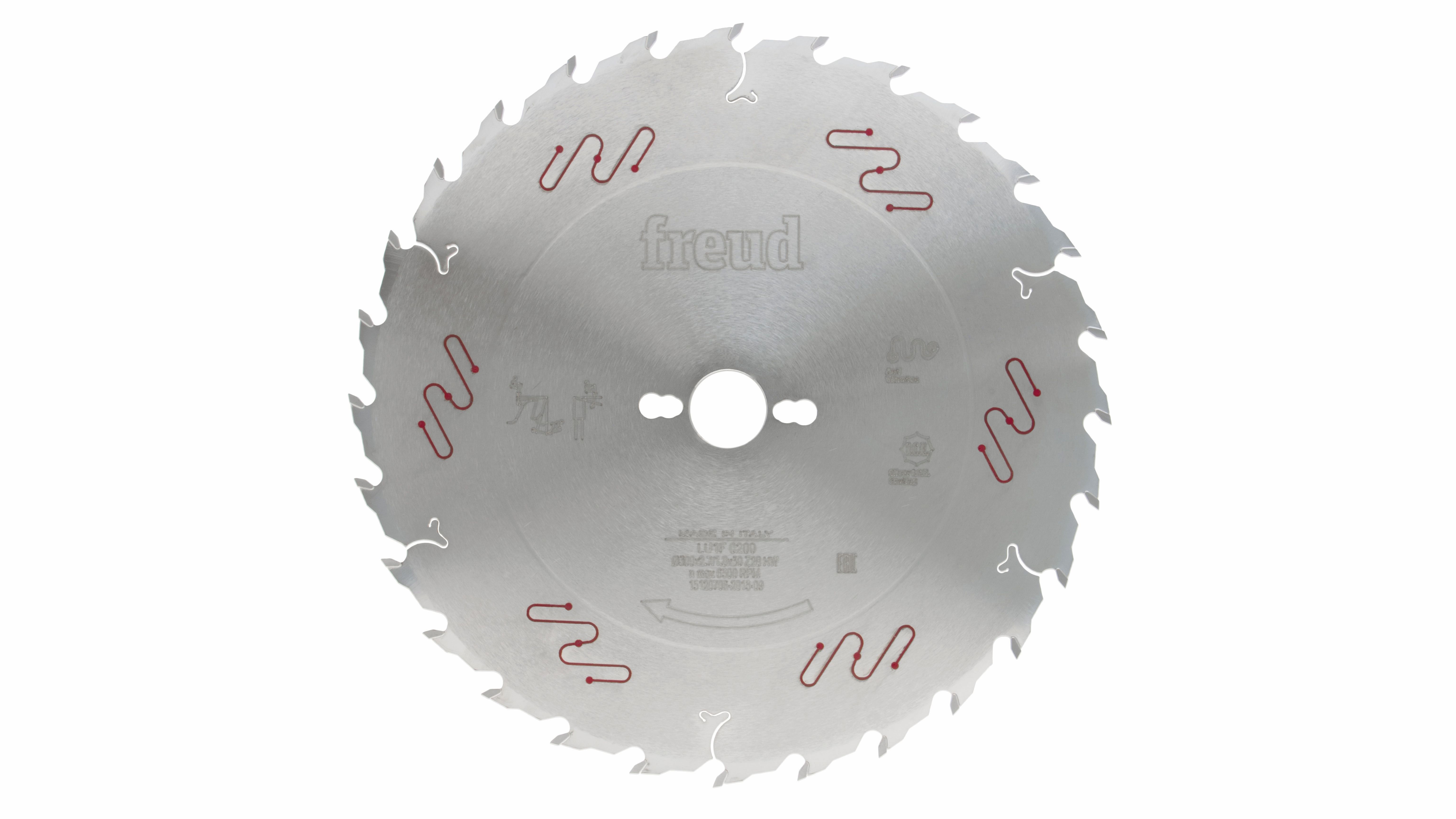 Freud HM-Kreissägeblatt · Ø 250 x 30 mm · Z24 · Wechselzahn