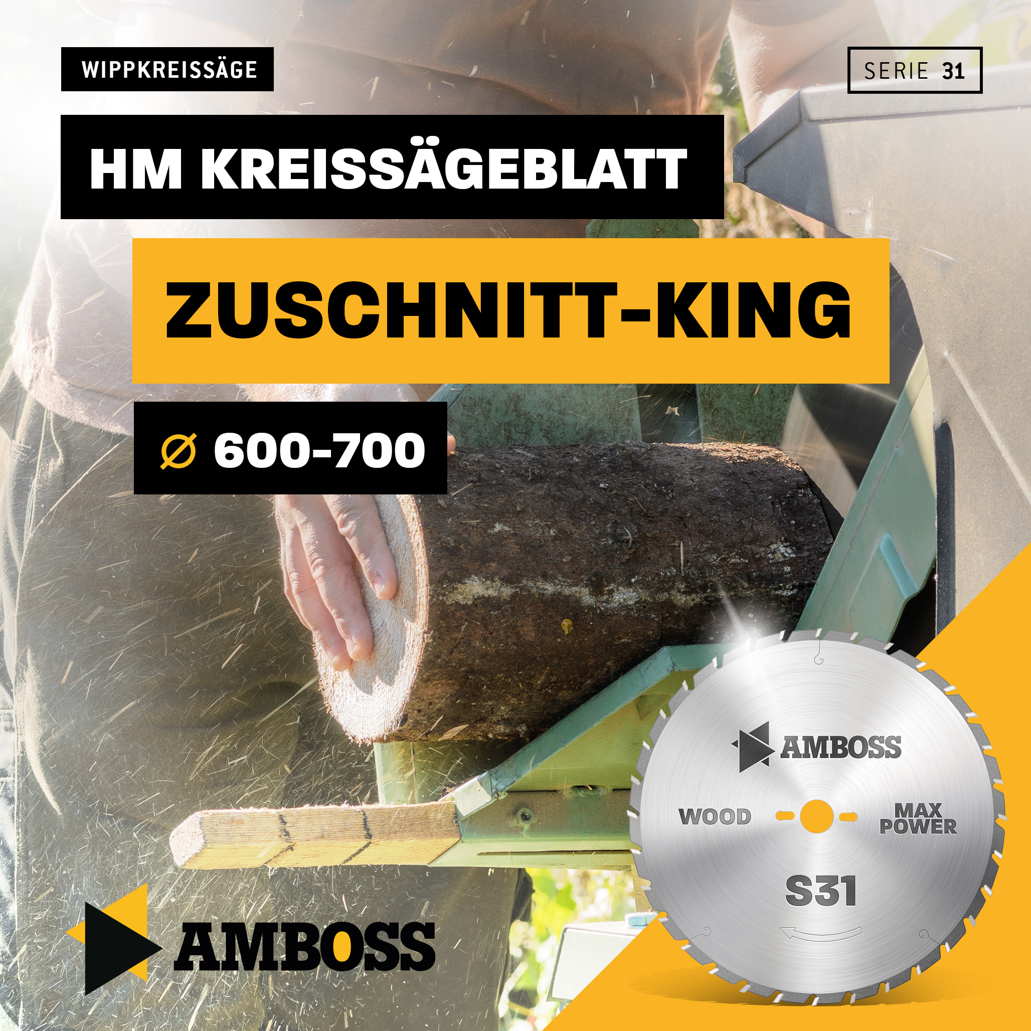 HM Kreissägeblatt - 600 x 4/3.0 x 30 Z40 TZ
