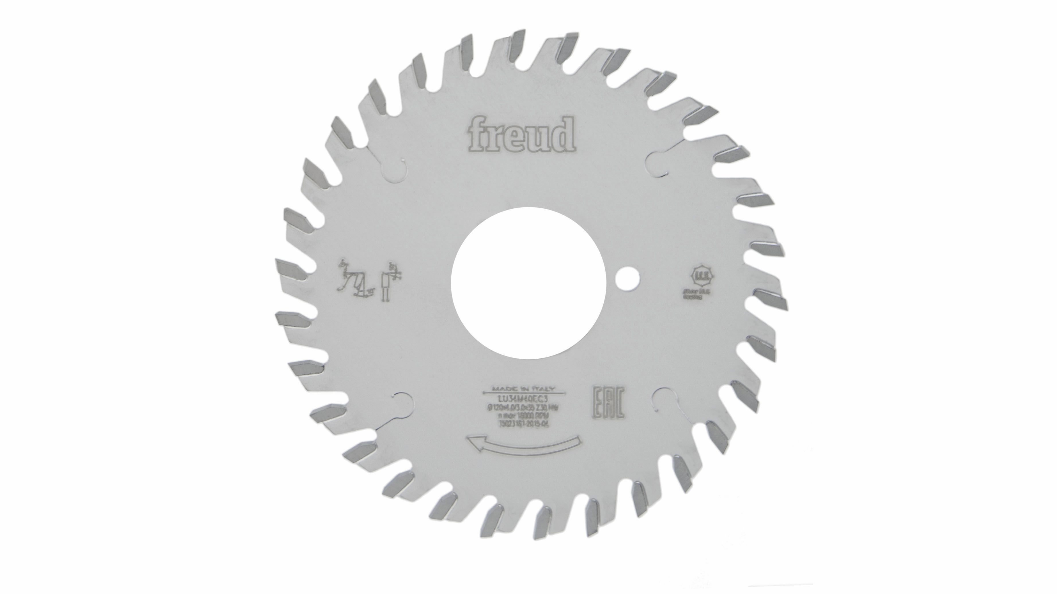 Freud HM-Kreissägeblatt · Ø 120 x 4 mm · Z18 · Wechselzahn