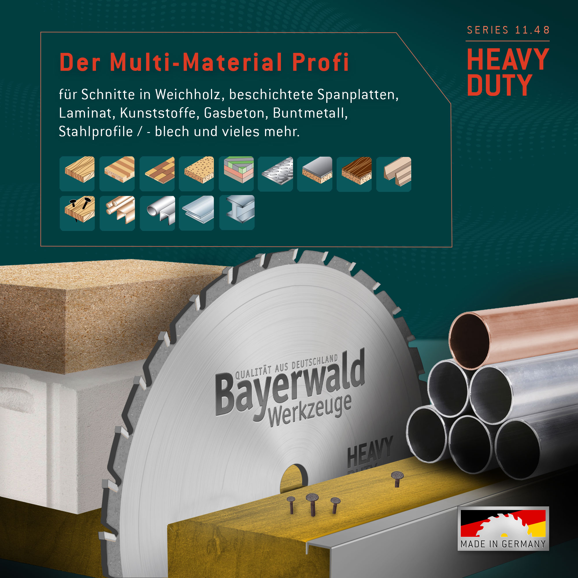 HM Kreissägeblatt - 254 x 2.4/1.8 x 30 Z60 WWF
