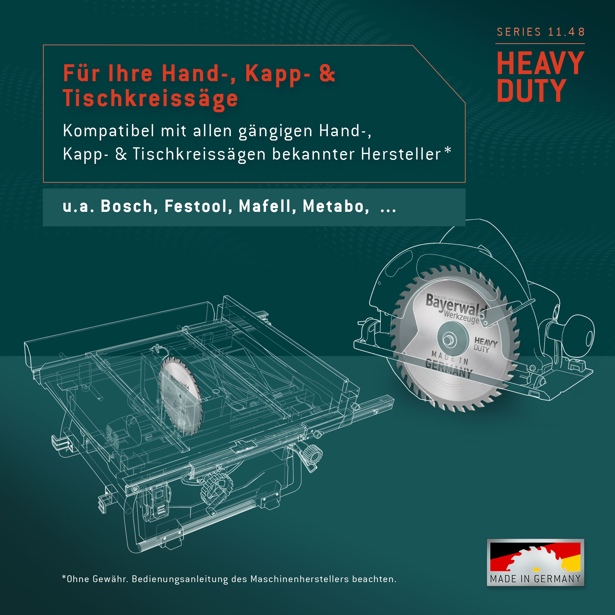 HM Kreissägeblatt - 254 x 2.4/1.8 x 30 Z60 WWF