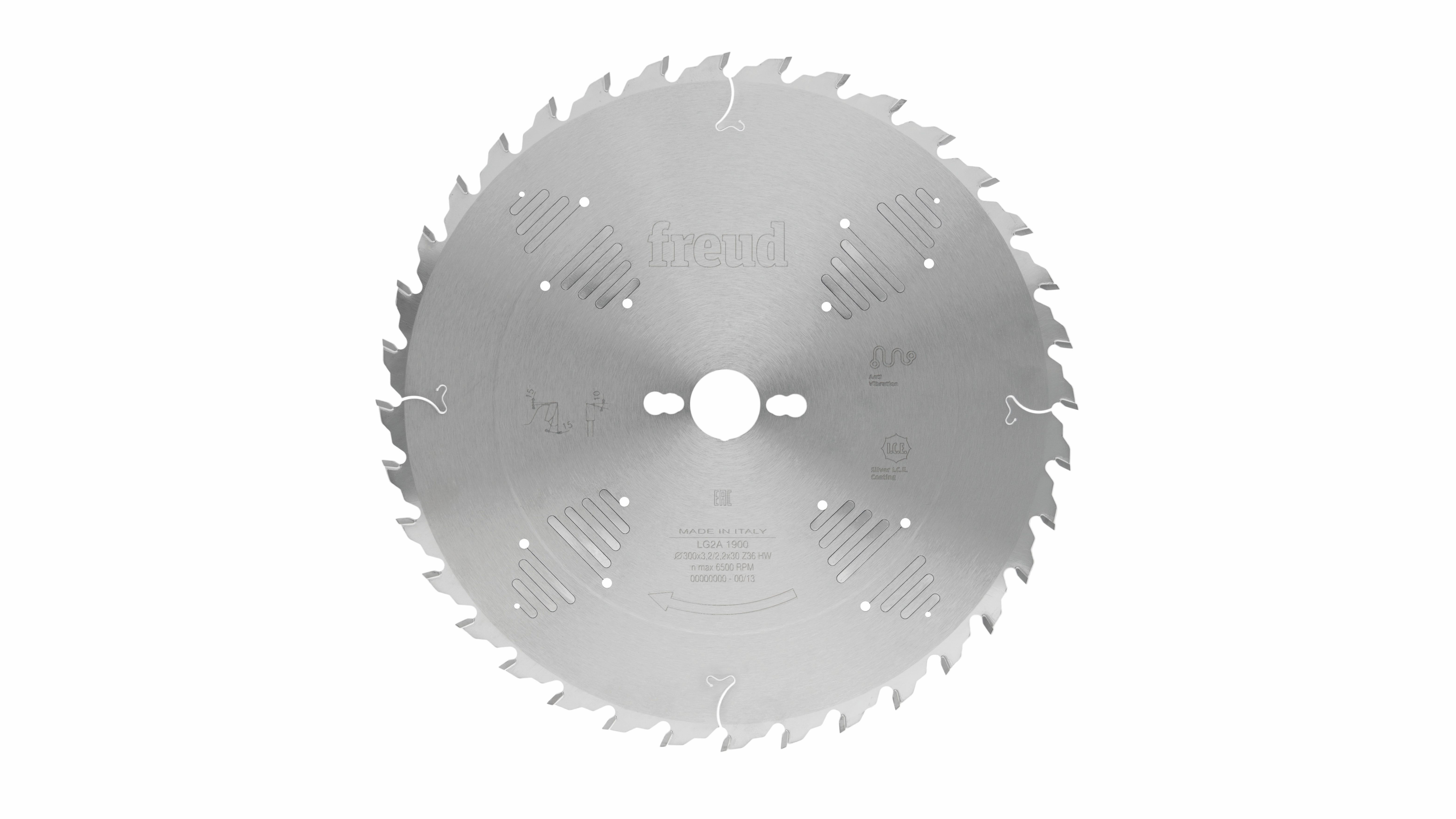 Freud HM-Kreissägeblatt · Ø 250 x 30 mm · Z40 · Wechselzahn