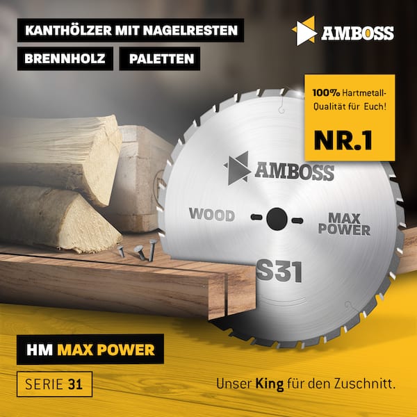 HM Kreissägeblatt - 700 x 4/3.0 x 30 Z46 TZ