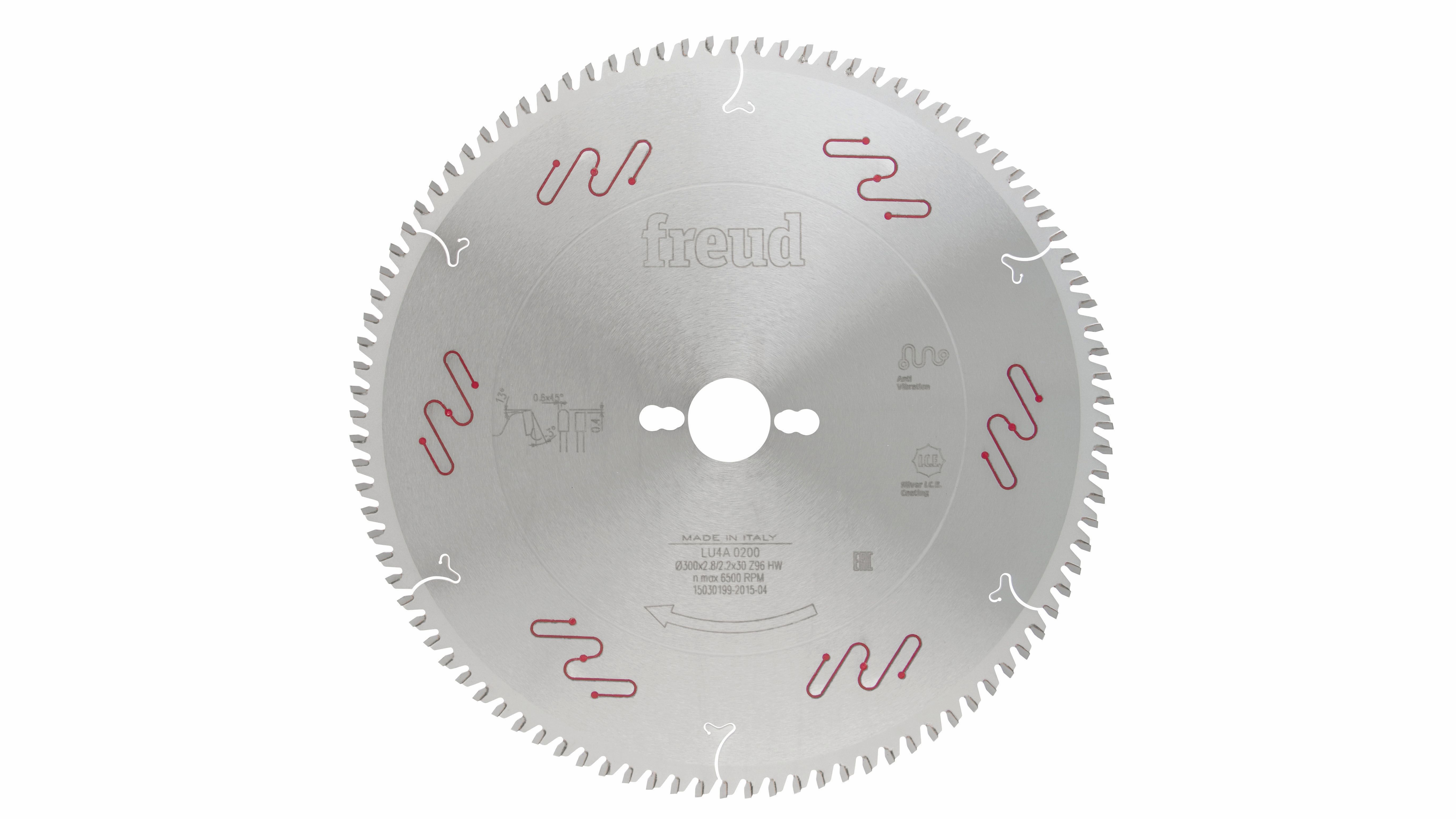 Freud HM-Kreissägeblatt · Ø 250 x 30 mm · Z80 · Trapez-Flachzahn